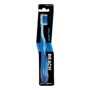 ReachЗубная щетка Stay White Advanced Care Medium (цвет в ассортименте) (Лучшая цена)