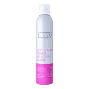 DEW ProfessionalУплотняющий спрей-мусс для укладки Длительный объем и густота волос 300мл (Лучшая цена)