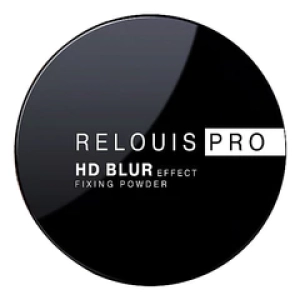 RELOUISФиксирующая пудра для лица с эффектом блюра Relouis PRO HD Blur Effect Fixing Powder 10г (Лучшая цена)