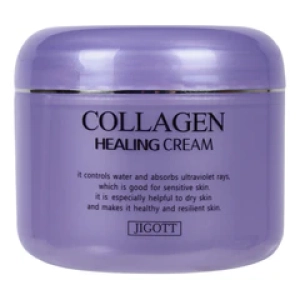 JigottНочной крем для лица с коллагеном Collagen Healing Cream 100мл (Лучшая цена)