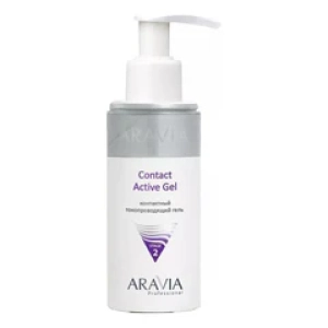 AraviaКонтактный токопроводящий гель для аппаратных процедур Professional Contact Active Gel 150мл (Лучшая цена)