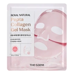 The SaemГидрогелевая маска для лица с коллагеном и пептидами Royal Natural Pepta Collagen Gel Mask 35г (Лучшая цена)
