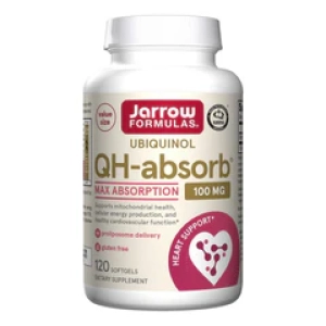 Jarrow FormulasБиодобавка Убихинол Ubiquinol QH-Absorb 100mg (Лучшая цена)