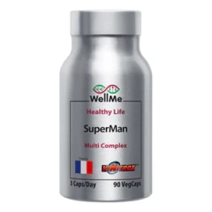 WellMeБиологическая активная добавка к пище для мужчин SuperMan Multi Complex 90 капсул (Лучшая цена)