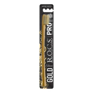 R.O.C.S.Зубная щетка Pro 5940 Gold Edition Soft (мягкая,в ассортименте) (Лучшая цена)