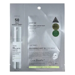 VT CosmeticsДвухфазная маска для лица с микроиглами Mild Reedle Shot 50 Mask 20г/1,5г (Лучшая цена)
