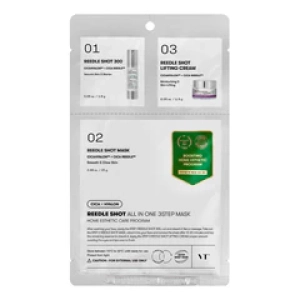 VT CosmeticsНабор для лица с микроиглами Reedle Shot (маска 25г + бустер-сыворотка 1,5г + крем 1,5г) (Лучшая цена)