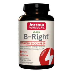 Jarrow FormulasБиодобавка Витамины группы В B-Right 100 капсул (Лучшая цена)