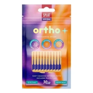 SPLATМежзубный ершик со вкусом мяты Smilex Ortho+ 30шт (Лучшая цена)