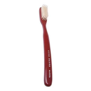Acca KappaЗубная щетка из нейлоновой щетины Vintage Toothbrush Medium Nylon Red 21J5804RB (Лучшая цена)