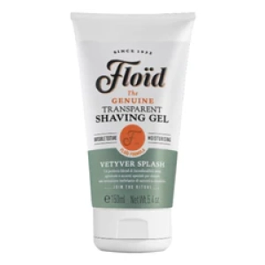 FloidГель для бритья Vetyver Splash Transparent Shaving Gel 150мл (Лучшая цена)
