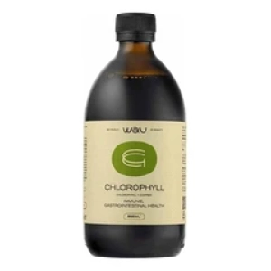 WAUБиодобавка к пище Жидкий хлорофилл Chlorophyll 500мл (Лучшая цена)