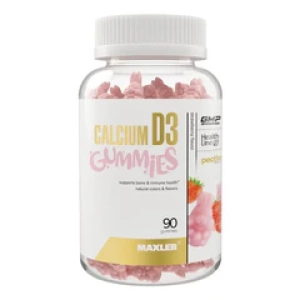 MaxlerБиологически активная добавка к пище Calcium D3 Gummies 90шт (клубника) (Лучшая цена)