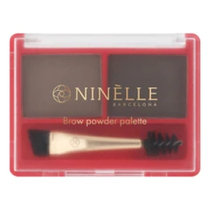 NINELLEПудровая палетка для макияжа бровей Chic Brow Powder Palette 3г (Лучшая цена)