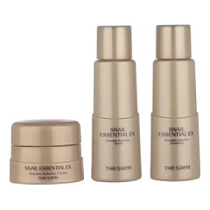 The SaemНабор для лица Snail Essential EX Wrinkle Solution Skin (тонер 31мл + эмульсия 31мл + крем 10мл) (Лучшая цена)