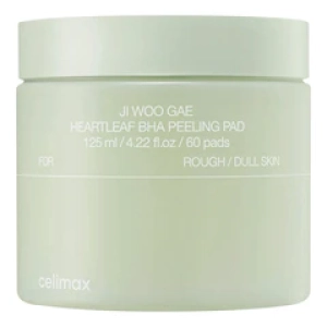CelimaxТонизирующие пэды-тонер для лица с салициловой кислотой Ji Woo Gae Heartleaf BHA Peeling Pad (Лучшая цена)