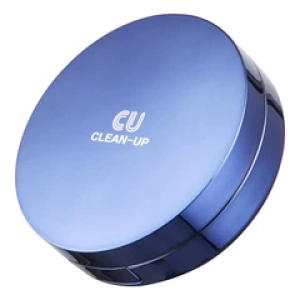 CUSKINТональный кушон для лица со сменным блоком Clean-Up Skin Fit Cushion Pact SPF50+ PA+++ 15/15г (Лучшая цена)