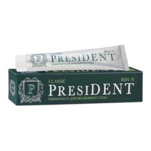 PresiDENTЗубная паста Ежедневный уход и защита Classic (Лучшая цена)
