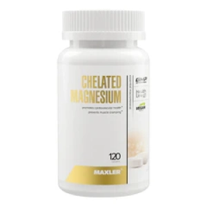 MaxlerБиологически активная добавка к пище Chelated Magnesium 1000mg 120шт (Лучшая цена)