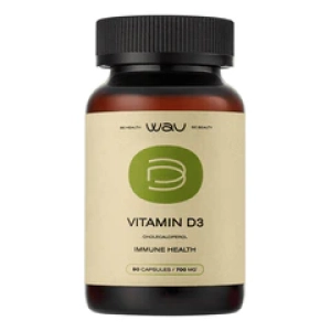 WAUБиодобавка к пище Vitamin D3 90 капсул (Лучшая цена)