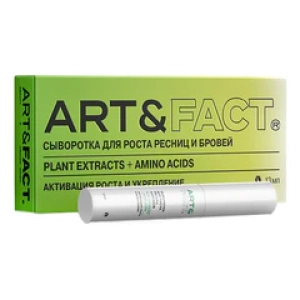 ART&FACTСыворотка для роста ресниц и бровей Plant Extracts + Amino Acids 13мл (Лучшая цена)