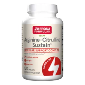 Jarrow FormulasБиодобавка Arginine-Citrulline Sustain 120 таблеток (Лучшая цена)