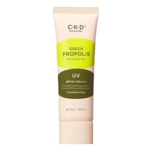 CKDТонирующий солнцезащитный крем для лица с прополисом Guaranteed Green Propolis All-Covery Sun SPF50+ PA++++ 40мл (Лучшая цена)