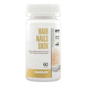 MaxlerБиологически активная добавка к пище Hair Nails Skin 60 таблеток (Лучшая цена)