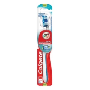 ColgateЗубная щетка Суперчистота всей полости рта 360° (средняя) (Лучшая цена)