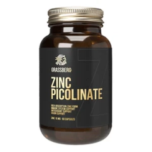 GRASSBERGБиологически активная добавка к пище Zinc Picolinate 15mg (Лучшая цена)