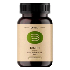WAUБиодобавка к пище Biotin 60 капсул (Лучшая цена)